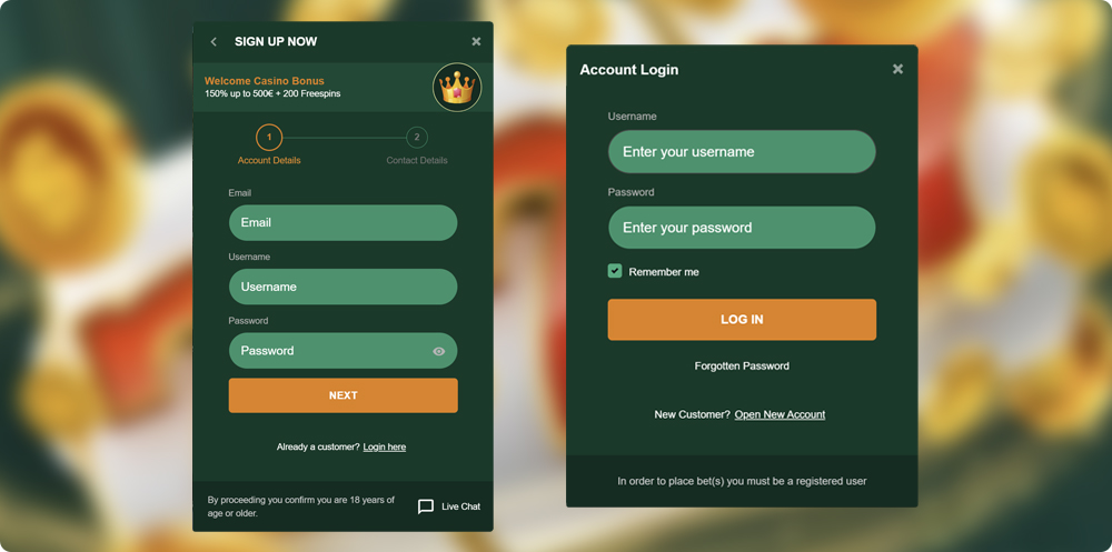 Gomblingo Casino Login and Registration